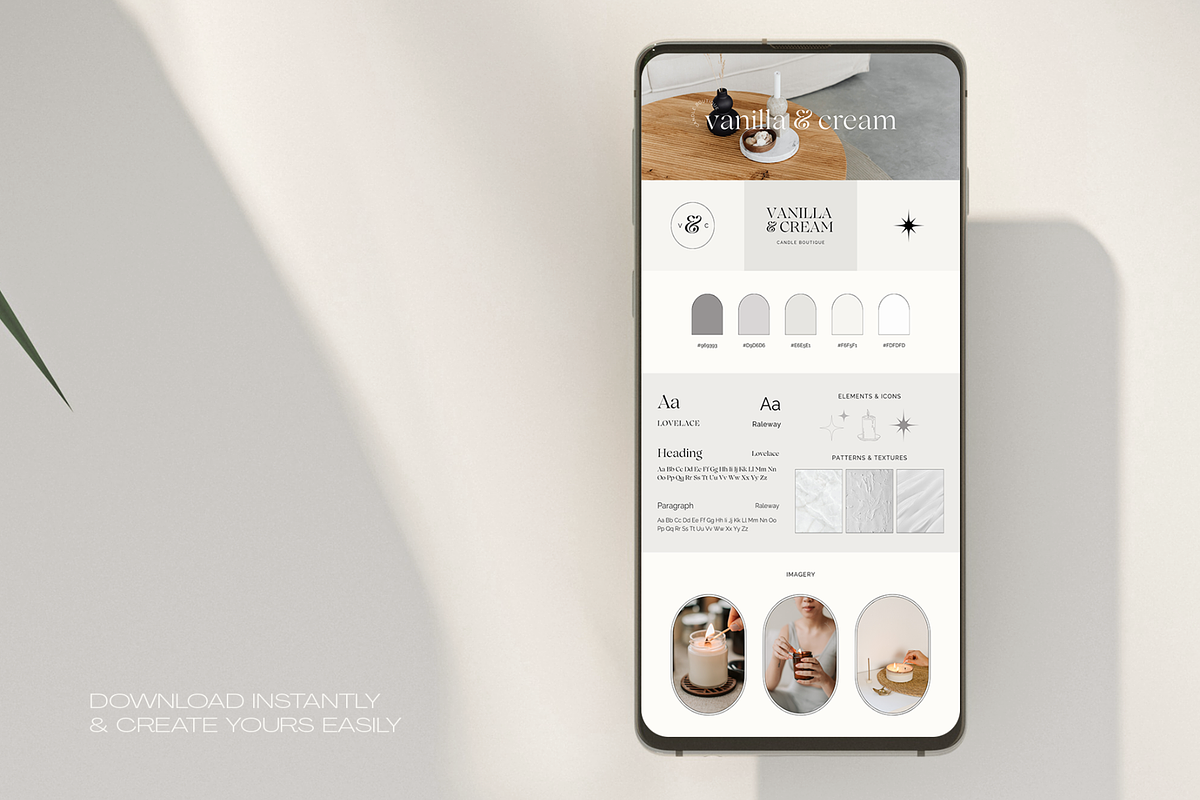 Elegant Boutiques Brand Board, a Branding & Logo Template by Creatif Foundry (Photo 5 of 6)