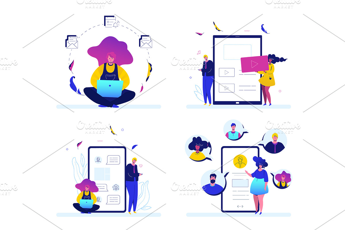 Business Illustration Kit, an UI Kit Template by Boyko Pictures (Photo 14 of 16)