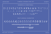 Farida Signature Script Font, a Script Font by Bilahstudio (Thumbnail 10 of 12)