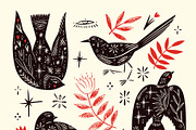 Boho Birds Bundle, an Object Graphic by Annie Konst (Thumbnail 2 of 11)