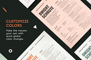 Resume Template Word Pages InDesign, a Resume Template by More Profesh (Thumbnail 6 of 8)