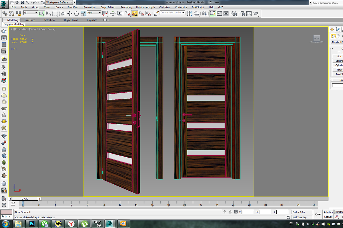 Italian Door San Remo K011, a Furniture 3D Model by 3D Models by Obshansky (Photo 15 of 15)