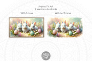 Easter bunny Frame TV art, a Background Graphic by Artisan Craft (Thumbnail 3 of 4)