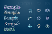 AI CS5 graphic styles shining Stars, a Layer Style Add-On by popskraft (Thumbnail 3 of 3)