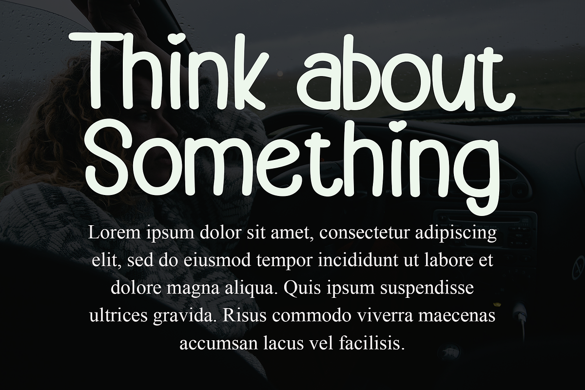 Overthinking, a Sans Serif Font by InermediaSTUDIO (Photo 5 of 8)