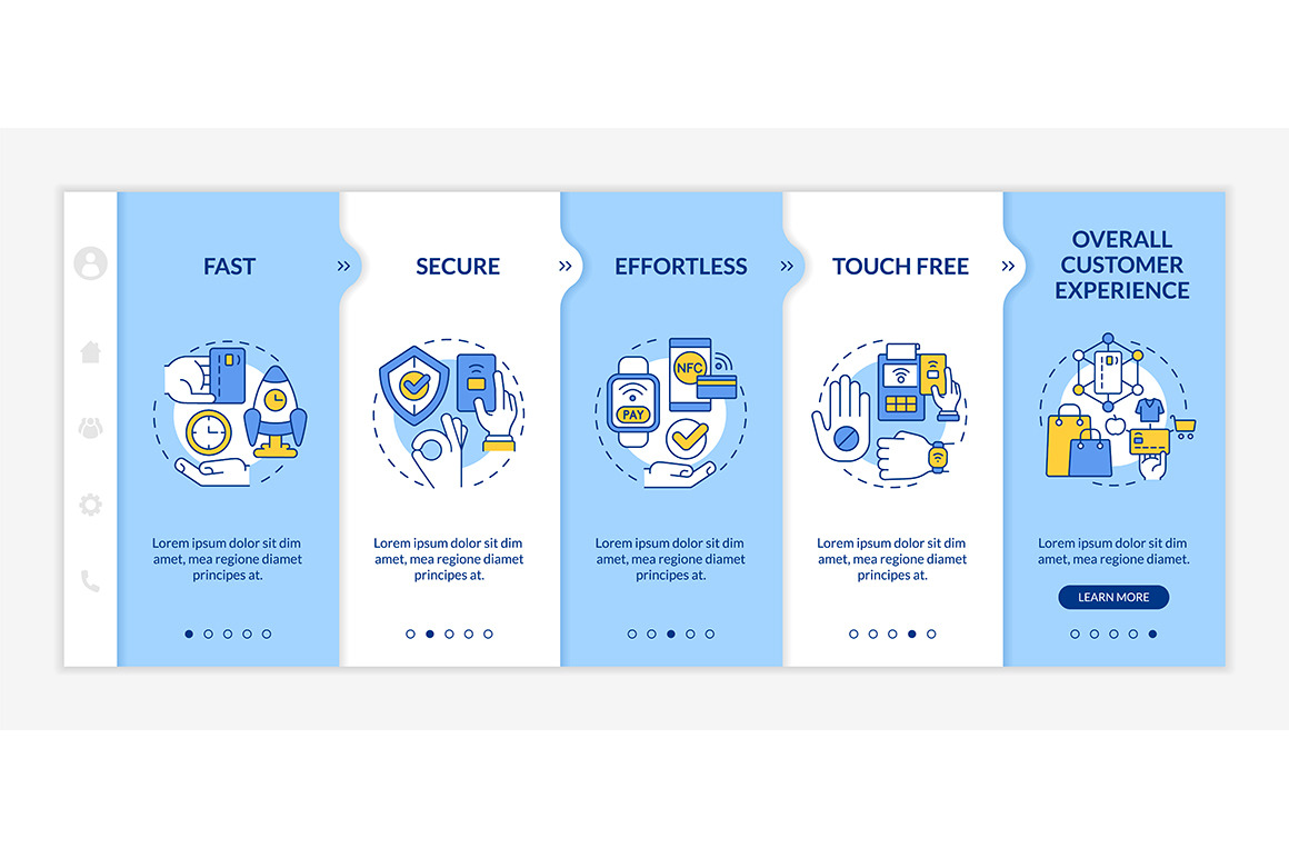 Benefits of contactless payments, a Templates & Theme by bsd studio