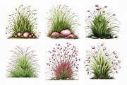 Watercolor Spring Grass Clipart, an Illustration by Libby Wishes (Thumbnail 6 of 7)