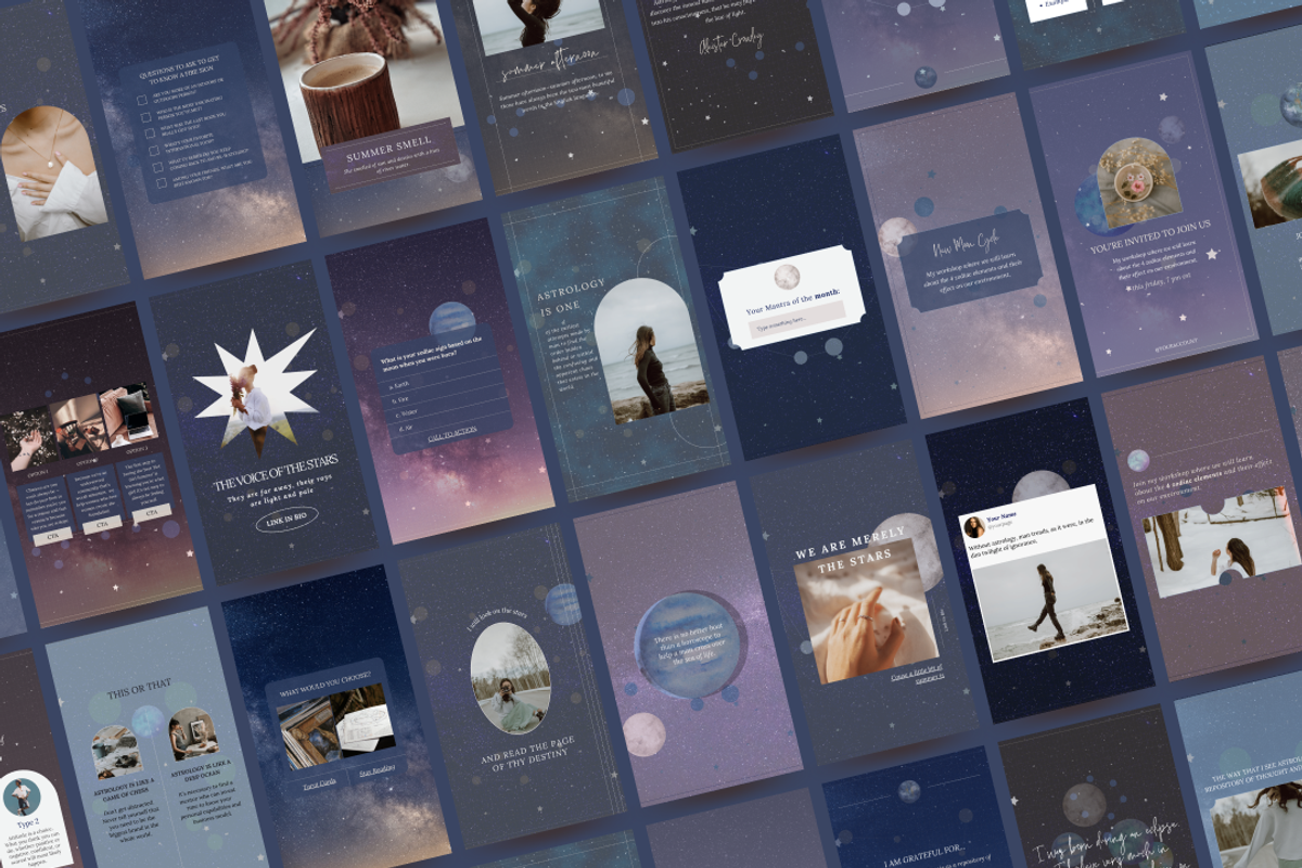 Astrology Instagram Story Template, a Social Media Template by Story Native (Photo 5 of 9)