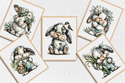 Farm Bunny Clipart, an Animal Illustration by Rose Art (Thumbnail 6 of 6)