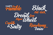 Urbax Script Font, a Script Font by Eko Bimantara (Thumbnail 3 of 10)