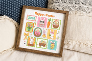 Happy Easter Png, Cute Bunny Easter, an Illustration by Libby Wishes (Thumbnail 4 of 6)