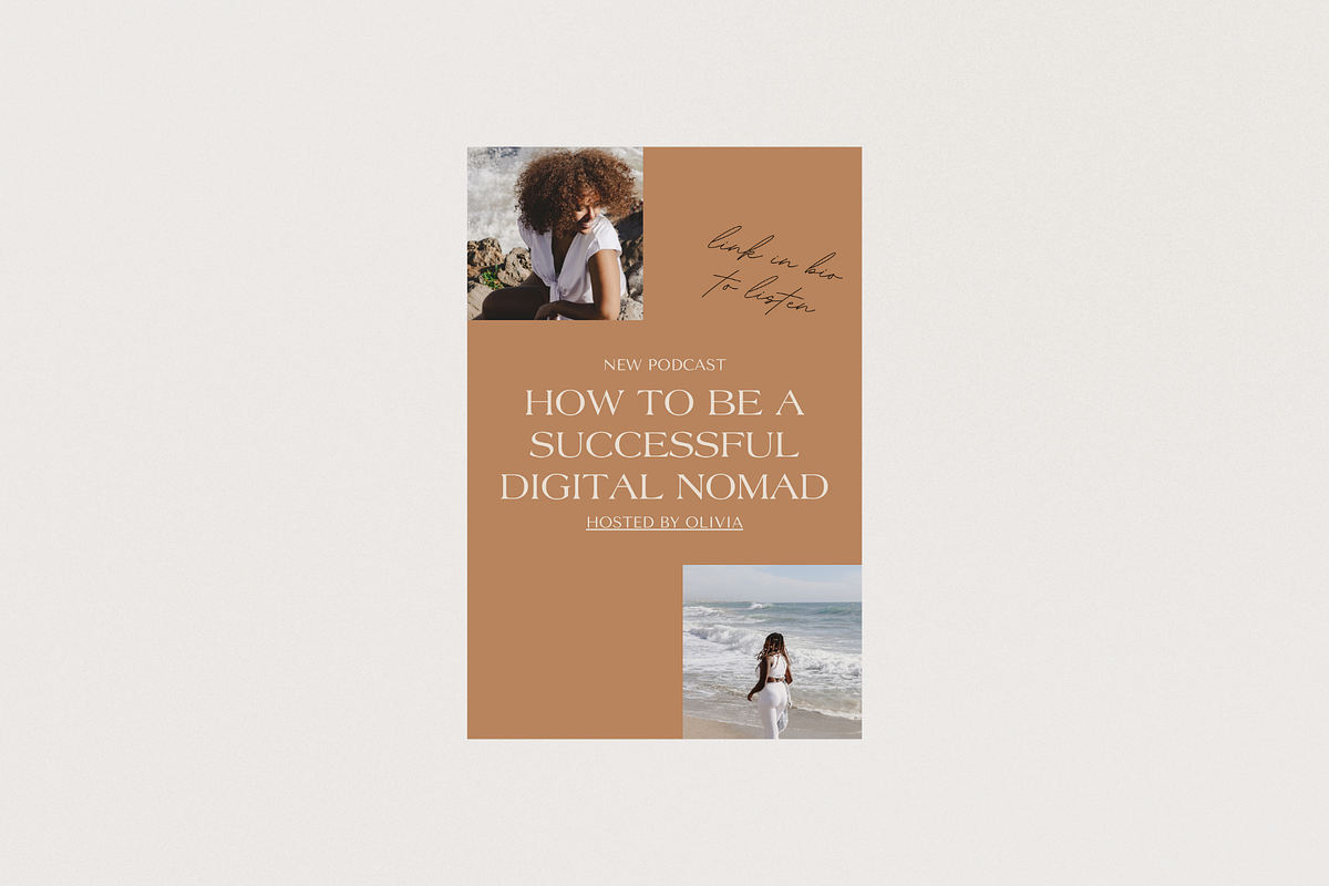 Bela | Podcast Canva Template, a Social Media Template by With Faith & Love (Photo 6 of 12)