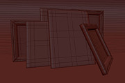 Artists Easel & Canvas, an Object 3D Model by kjpargeterimages (Thumbnail 6 of 6)