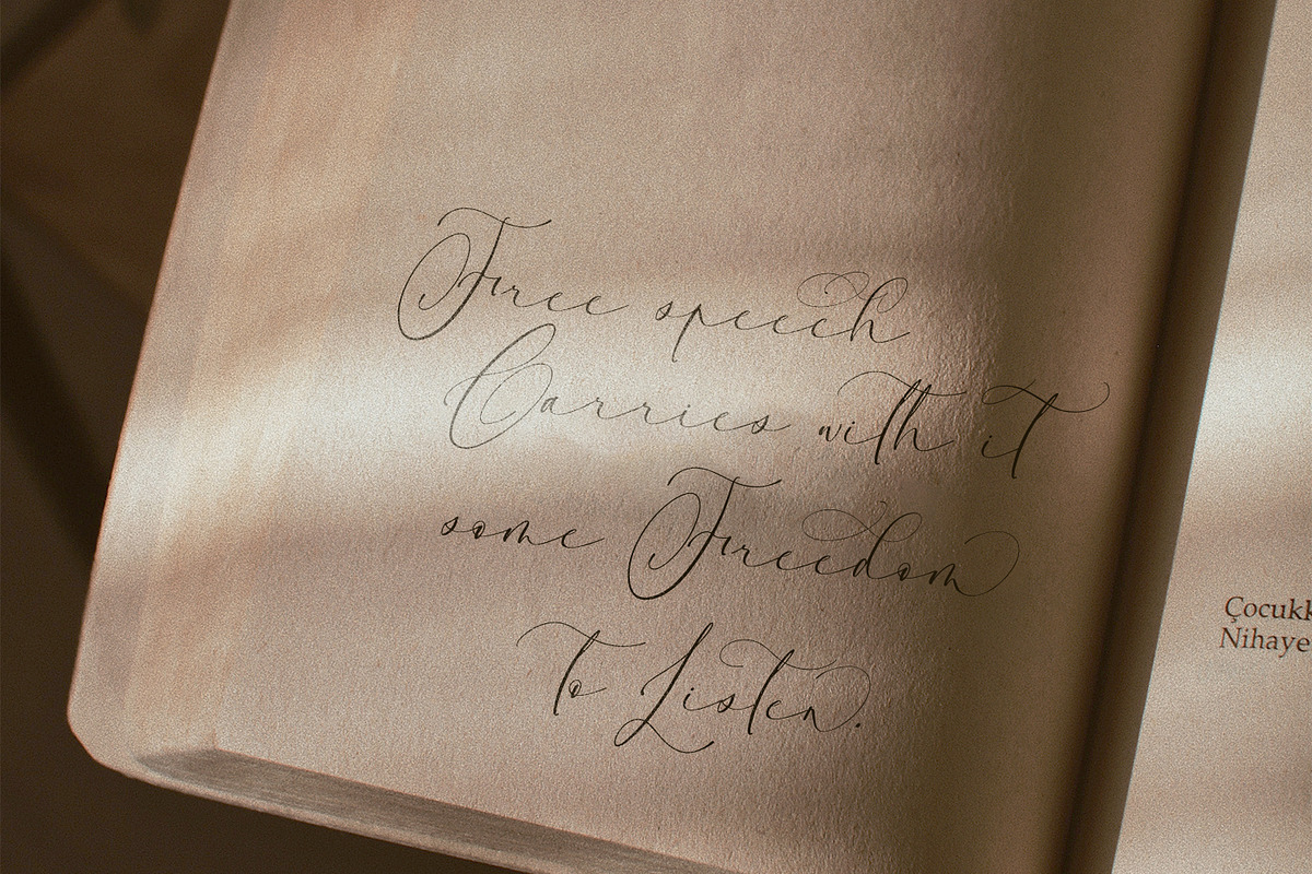 Longidea, a Script Font by Nathatype (Photo 10 of 10)