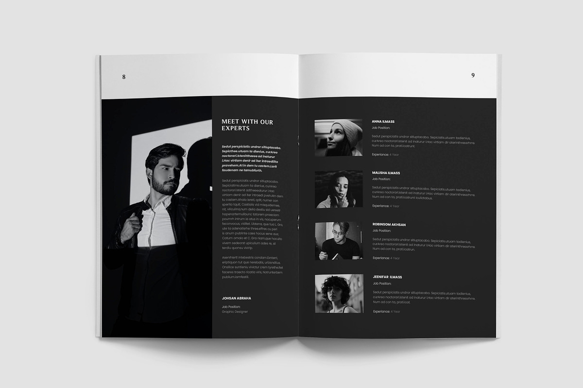 Business Proposal | Adobe InDesign, a Brochure Template by HR Studio (Photo 5 of 12)