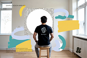 Tshirt Collection Mockup Set, a Shirt Mockup by DOBE Studio (Thumbnail 3 of 12)