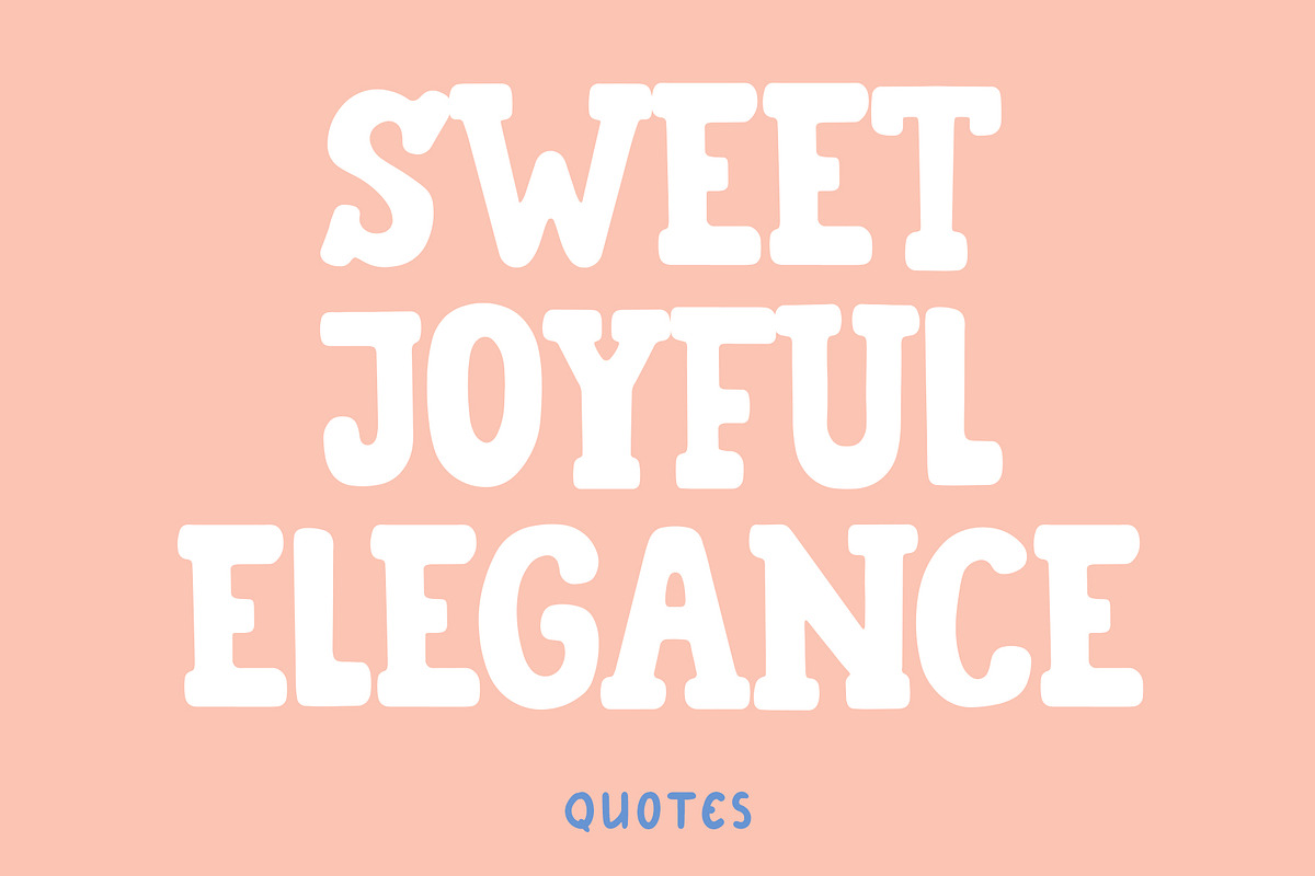 Choose Happy - Bold Handwritten Font, a Serif Font by ariodsgn (Photo 6 of 9)