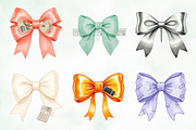 Teacher Coquette Bow Clipart Set, an Illustration by Creative Art (Thumbnail 3 of 9)