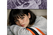 Realistic Pencil Sketch Photo Effect, a Layer Style Add-On by studiogstock (Thumbnail 2 of 2)