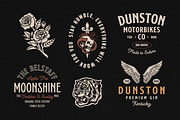 Old School Apparel Designs bundle, a Branding & Logo Template by Davide Bassu (Thumbnail 8 of 15)