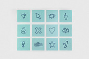 13 Hand Drawn Illustrations, an Outline Icon by CuteDreamyDesign (Thumbnail 5 of 8)