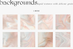 Ethereal Neutrals Abstract Gradients