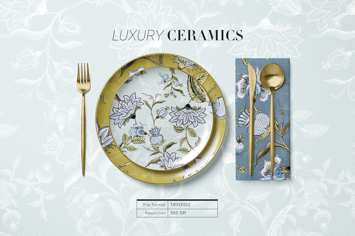Ethnic Chintz, Watercolour Prints!, a Pattern Graphic by TSTUDIO (Photo 6 of 12)