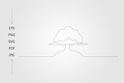 Atomic mushroom bomb continues line, an Object Graphic by lawoel (Thumbnail 2 of 3)