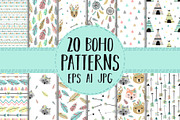 Boho vector collection, a Graphic by Samsonchik Store (Thumbnail 3 of 4)