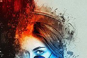 Mixed Media Art Watercolor Effect, an Action Add-On by MRI STUDIO (Thumbnail 2 of 17)