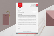 Letterhead Template, a Stationery Template by ResumeDevisers (Thumbnail 3 of 6)