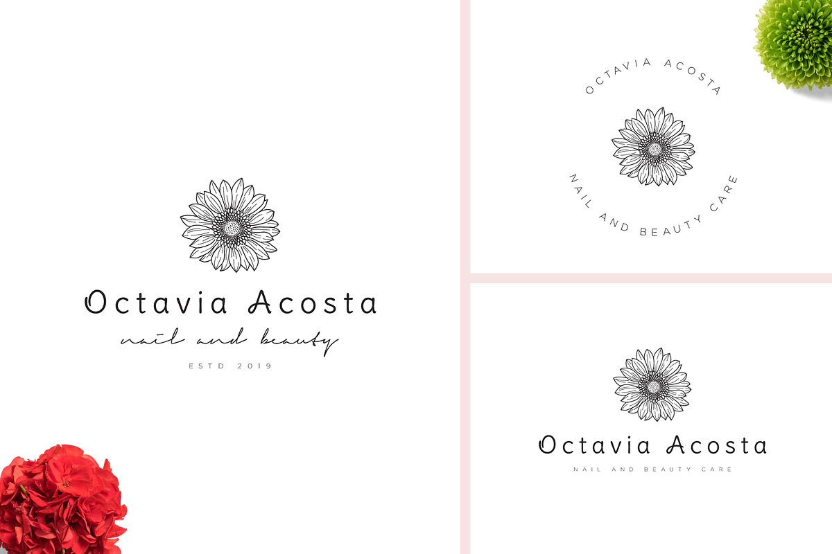 200 Hand Drawn Feminine Logo Bundle, a Branding & Logo Template by XpertgraphicD (Photo 42 of 61)