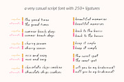 The Good Times Realistic Handwriting, a Handwritten Font by Kaya Fonts (Thumbnail 5 of 40)