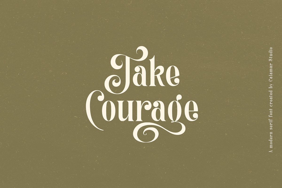 Melange | Retro Serif Font, a Serif Font by Calamar Studio (Photo 9 of 18)