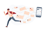 Notification overload, a Person Illustration by Good Studio (Thumbnail 1 of 3)