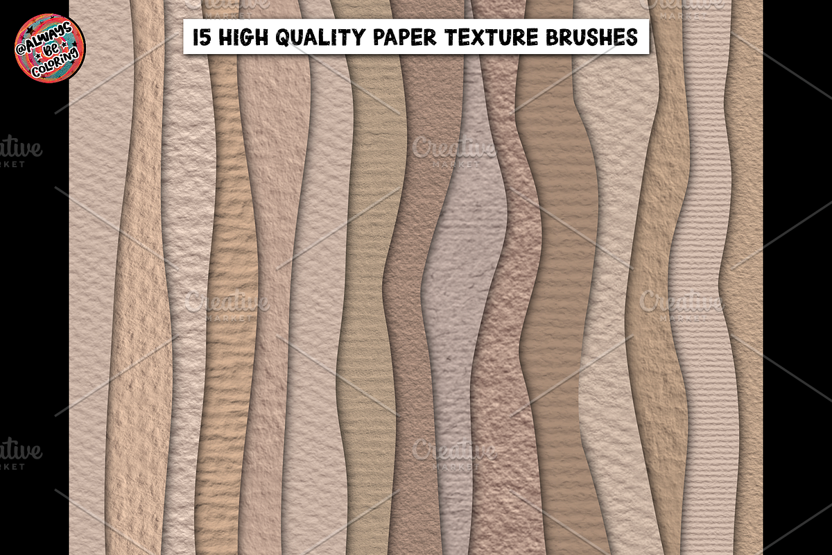 Procreate Scalloped Edge Brushes, a Brush Add-On by AlwaysBeColoring (Photo 6 of 14)