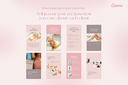 Beauty & coaching Instagram template, a Social Media Template by Make It Yours Lab. (Thumbnail 6 of 20)