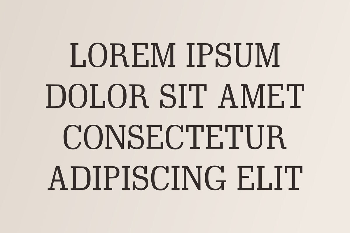 Modern Typewriter – Elegant Vintage, a Sans Serif Font by Limited.studio (Photo 4 of 5)