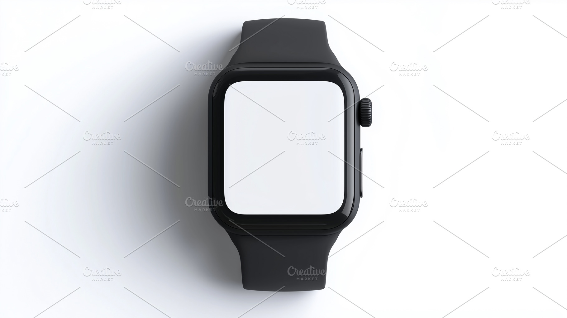 Black smartwatch with white screen, a Technology Photo by MistyDay