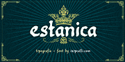 Estanica, a Serif Font by Ixipcalli (Thumbnail 1 of 5)