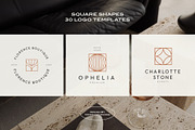30 Square Shapes Logo Template, a Branding & Logo Template by Nowshinz Shoma (Thumbnail 1 of 13)