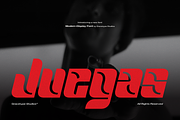 Juegas | Modern Display Font, a Sans Serif Font by gracetype_studio (Thumbnail 1 of 12)