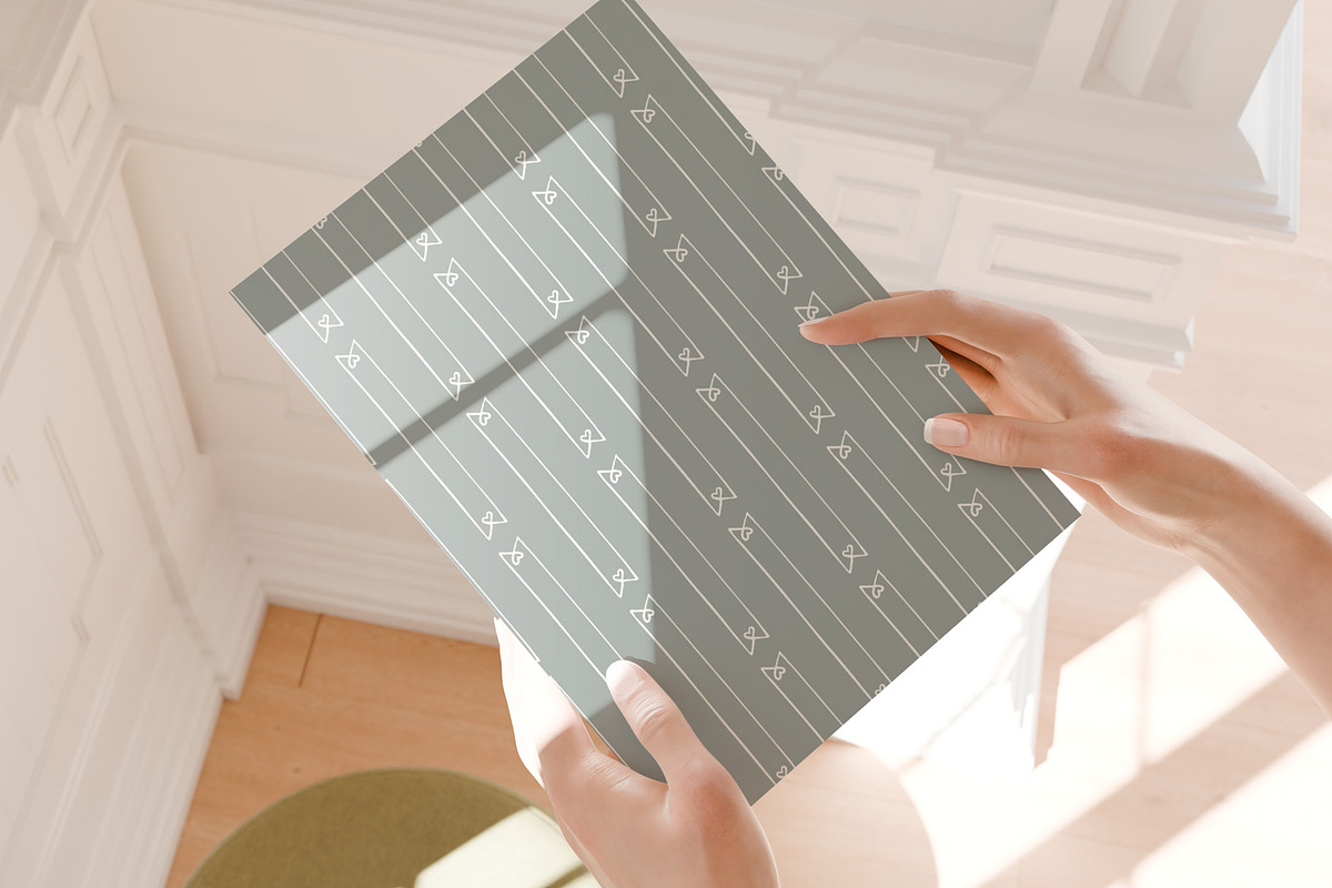 Subtle Patterns Collection, a Wallpaper Graphic by Bloomart Studio (Photo 2 of 7)