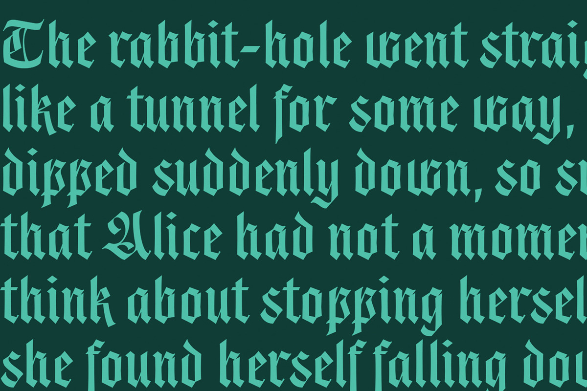 Origen Family Font, a Blackletter Font by Alex_Camacho_Studio (Photo 3 of 7)