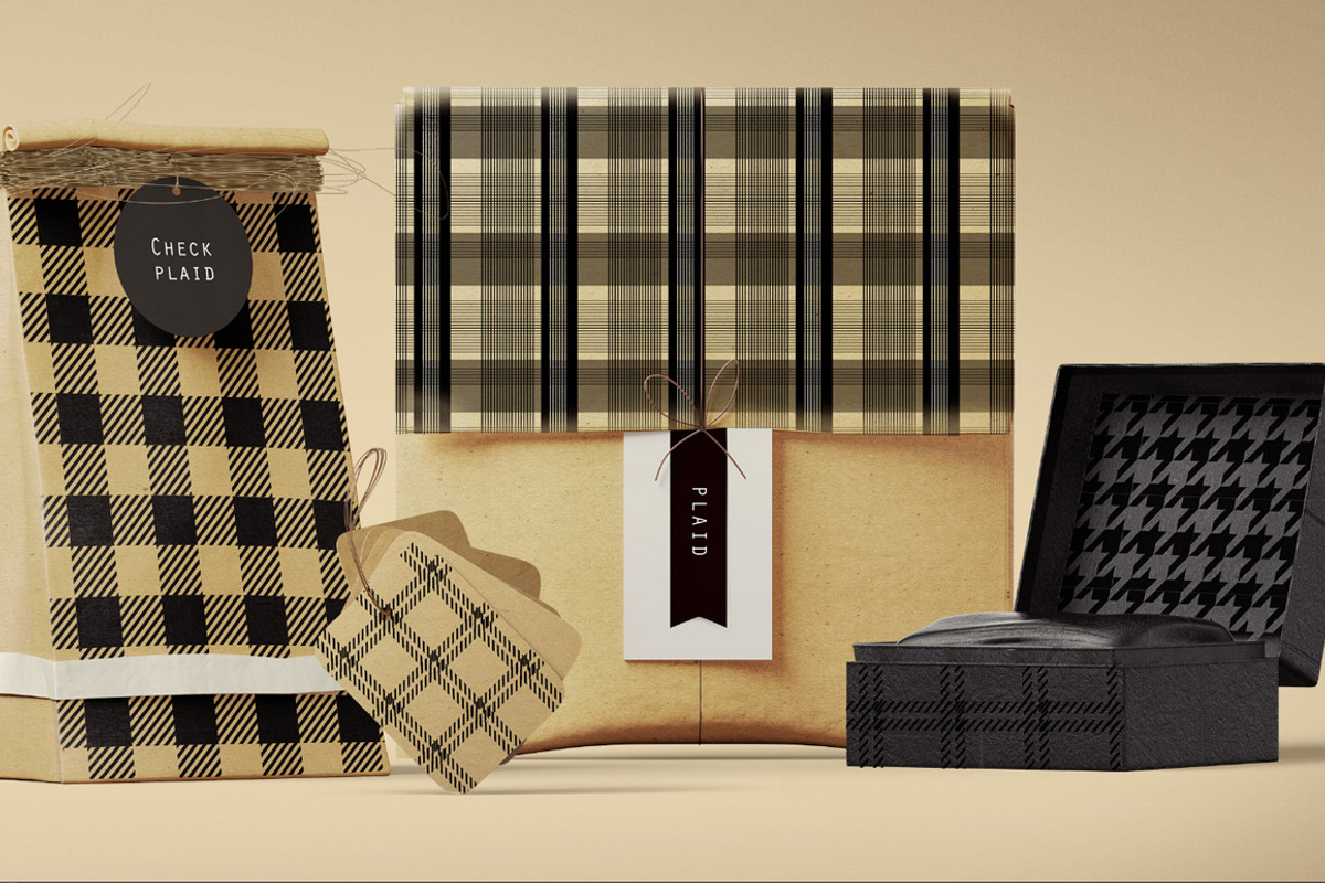 Plaid Seamless Patterns, a Pattern Graphic by Youandigraphics (Photo 4 of 7)