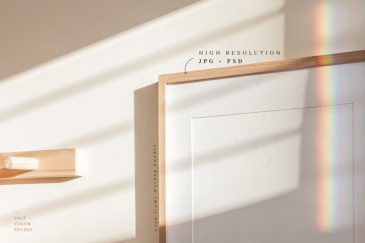 Nook Frame Mockup Bundle, a Household Mockup by Salt Color Studio (Photo 5 of 13)