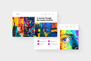 Creative & Art Google Slide, a Presentation Template by Annora Studio (Thumbnail 2 of 5)