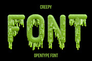 Creepy Font, a Font by Handmadefont (Thumbnail 1 of 9)