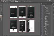 Paragon Business Card 5 Bundles, a Business Card Template by Ctrl space studio (Thumbnail 7 of 9)