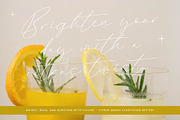 Modesta Outlook Stylish Handwritten, a Script Font by stylishtype.co (Thumbnail 5 of 20)